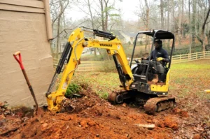 Function of mini excavator